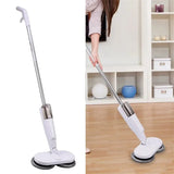 Wireless Electric Spin Mop Cleaner 2-in-1 Wet & Dry Floor, Glass & Window Scrubber thumbnail 1