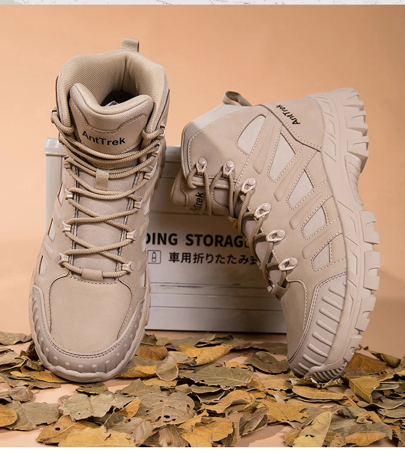 Men’s Outdoor Hiking Shoes – Lightweight, Anti-Slip & Breathable