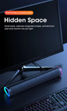 4D Computer Speaker Bar Stereo Sound Subwoofer Bluetooth Speaker for MacBook, Laptop, PC, and Music Player thumbnail 8