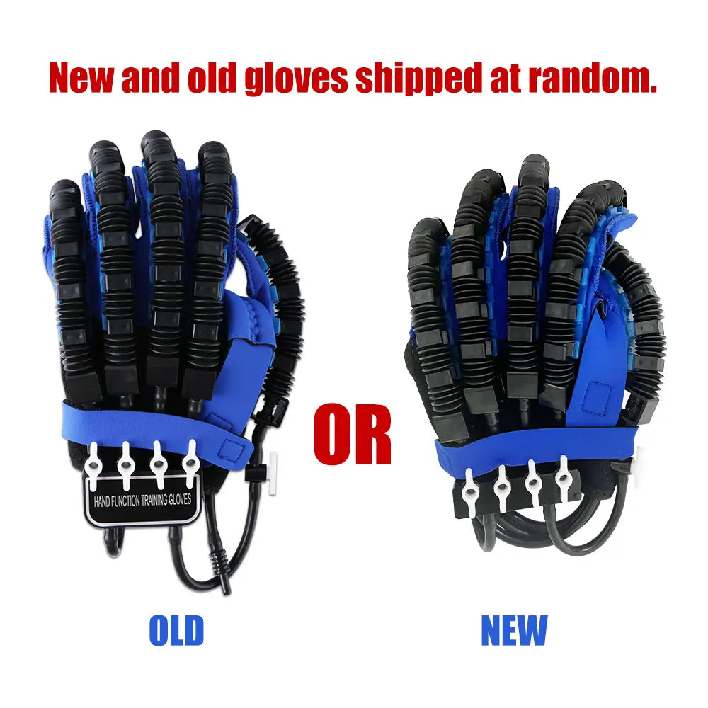 Left & Right Hand Finger Rehabilitation Robot Gloves Stroke Therapy Training Equipment