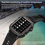 LAXASFIT Q11 Men’s Smart Watch with LED Flashlight, Fitness & Health Monitoring thumbnail 6