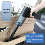 3-in-1 USB Rechargeable Car & Home Vacuum Cleaner – Suction and Blowing Function, Portable Design thumbnail 5