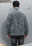 Nature Wool Men’s Real Fur Shearling Coat – Winter Leather Jacket, Loose Fit, Short Style thumbnail 21