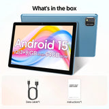 BAKEN 10-Inch Android 15 Tablet – Quad Core Processor, 12GB RAM (3GB+9GB), 64GB Storage, 1280x800 HD Display, Dual Camera, 5G WiFi thumbnail 17
