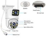 Smar 6MP Dual-Lens Wireless CCTV System 8CH NVR Kit with Audio & Night Vision thumbnail 27