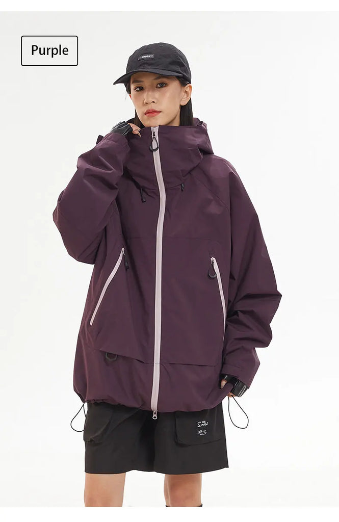 Unisex Waterproof Hiking Jacket – Premium Windproof Outdoor Sports Coat