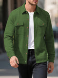 Men’s Spring Business Casual Single-Button Multi-Pocket Jacket thumbnail 32