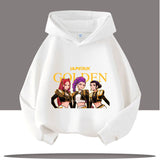 K-pop Demon Hunters Hoodie for Kids – Boys & Girls Fashion Pullover with Saja Print thumbnail 21