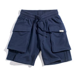 Maden Men’s Japanese P44 Knitted Cargo Shorts with Large Pockets – Summer Amekaji Workwear Shorts thumbnail 22