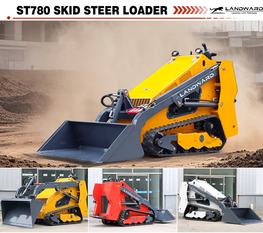 Crawler Skid Steer Loader – Multifunctional Compact Track Loader, Front-End Loader, Customized Chinese Skid Steer