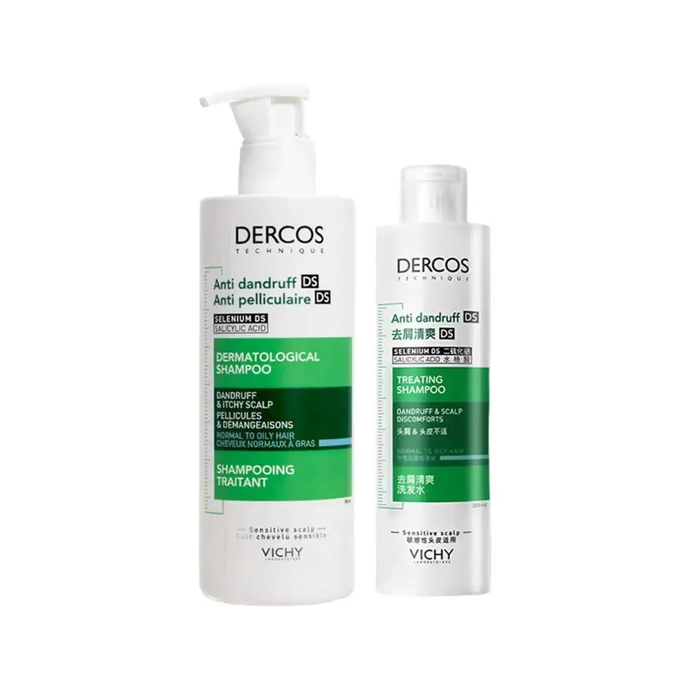 Vichy Anti-Dandruff & Anti-Itch Shampoo – Nourishing, Refreshing, and Soothing for Damaged Hair & Scalp
