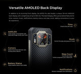 OUKITEL WP30 Pro 5G Rugged Smartphone Android 13 – 24GB + 512GB, Dual Display, 11000mAh, 120W Fast Charge thumbnail 26