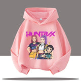 K-pop Demon Hunters Hoodie for Kids – Boys & Girls Fashion Pullover with Saja Print thumbnail 17