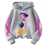 New Fashion Kpop Devil Hunter ZOEY Hoodie for Children – Cute Harajuku Unisex Sportswear thumbnail 6