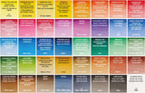 Winsor & Newton Cotman Watercolor Paint Set Studio 45 Half Pans with Brush and Palette Portable Artist Kit thumbnail 10