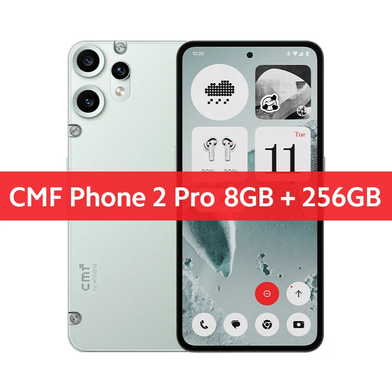 CMF Phone 2 Pro Global Version 5G Smartphone 6.77" AMOLED 120Hz 50MP Triple Camera 5000mAh NFC