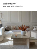 European Minimalist Luxury Living Room Sofa - Comfortable L-Shaped Velvet Sectional for Small Apartments thumbnail 8