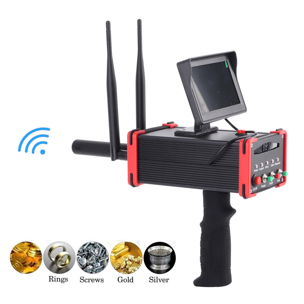 Metal Detector Underground Scanner – High Definition Treasure Finder for Gold, Silver, and Copper