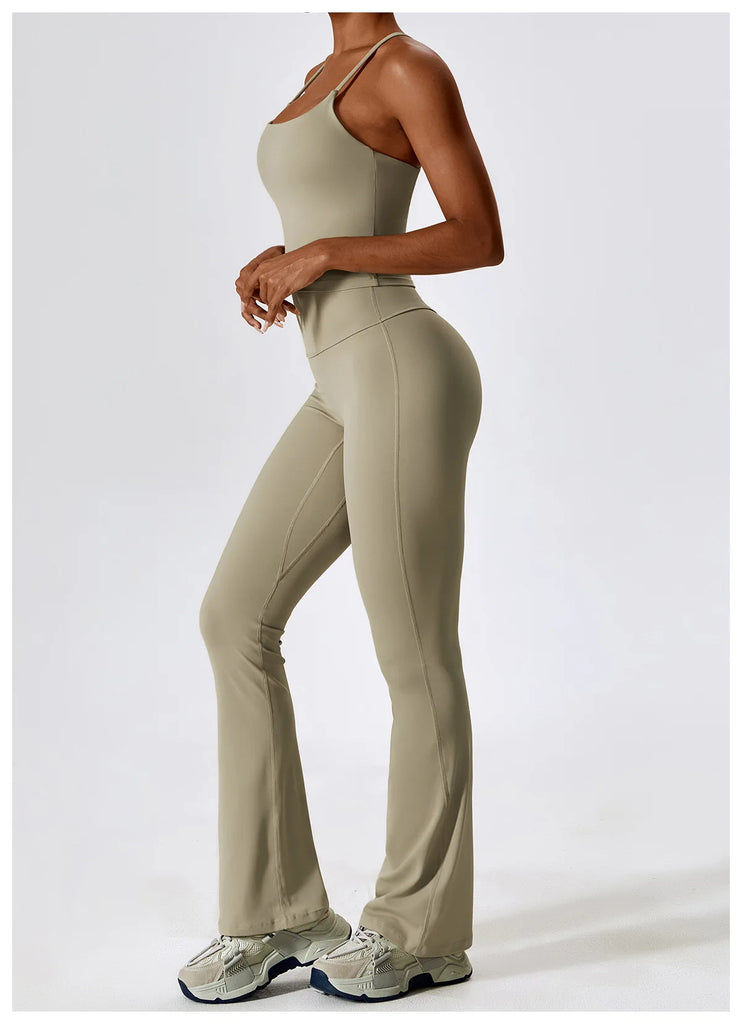 Seamless 2-Piece Women’s Yoga Set – Fitness Leggings & Sports Bra Workout Suit