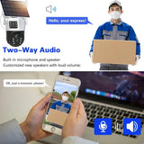 100% Wire-Free Solar PTZ Dual Lens 12.5" LCD Monitor 10CH WiFi NVR 8MP 4K Wireless Home Security Camera System thumbnail 20