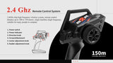 WL916 / WL912-A RC Speedboat 2.4GHz High-Speed Remote Control Racing Boat for Kids thumbnail 17