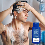 Long-Lasting Sports Scent Men’s Body Wash – Deep Cleansing, Moisturizing & Refreshing Peppermint Shower Gel thumbnail 7