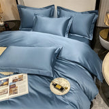 Luxury 100% Egyptian Cotton Bedding Set – Duvet Cover & Pillowcases, Soft Bed Linen for Double, Queen, King Size Beds thumbnail 65