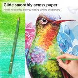 72/120/180/260 Color Lead Pencil Set – Vibrant Watercolor-Style Erasable Art Pencils for Artists & Beginners thumbnail 12