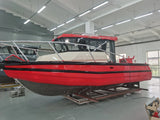 25ft / 7.5m Aluminum Easy Craft Fishing Boat – CE Certified, Outboard Ready, 8 Person Capacity thumbnail 9