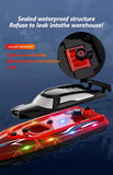 RC Boat with LED Light – 2.4GHz Remote Control Speedboat for Pool & Lake, 30-Min Run Time, Kids Toys & Birthday Gift thumbnail 14