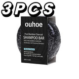 Bamboo Charcoal Shampoo Soap – Deep Cleansing, Nourishing, and Hair Strengthening thumbnail 12