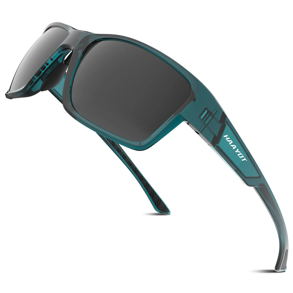 SUUKAA Outdoor Polarized Sports Sunglasses for Men and Women UV400 TR90 Frame Driving Fishing Cycling Glasses