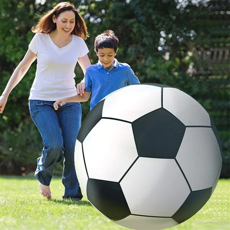 Giant Inflatable Beach Soccer Ball 70–200cm PVC Outdoor Lawn & Beach Sports Toy