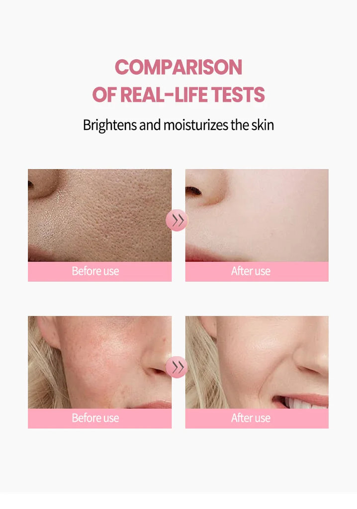 Korean Pink Collagen PDRN Capsule Cream with Niacinamide – Lightweight Non-Greasy Moisturizer for Uneven Skin Tone