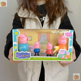 Peppa Pig Family Doll Set – Boy & Girl Characters Toy Figures thumbnail 3