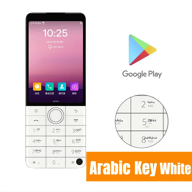 Qin F22 Pro Smart Touch Screen Phone 4GB RAM 64GB ROM Android Global Version 3.5" Display 5G WiFi