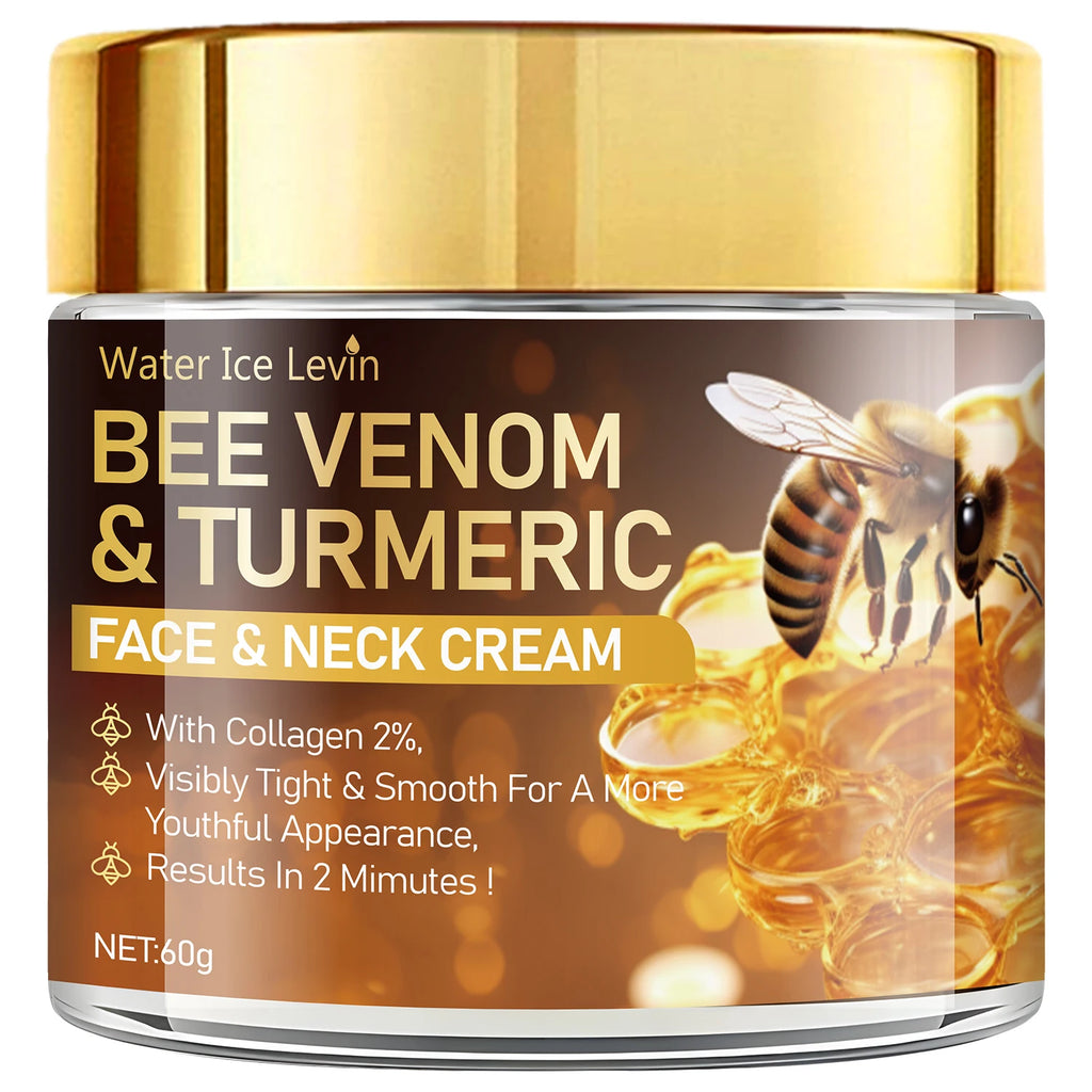 Bee Venom Instant Facial Lifting Cream 60g – Firming, Smoothing and Hydrating Face Cream with Hyaluronic Acid