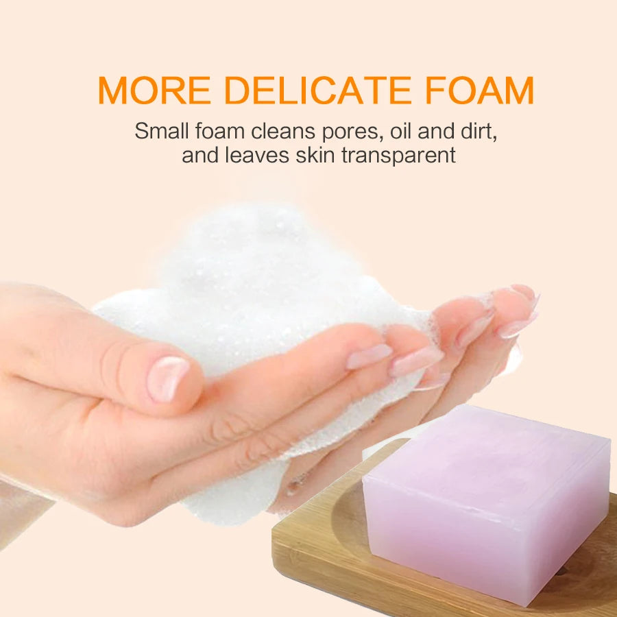 Handmade Rose Soap 100g – Hydrating, Deep Cleansing & Moisturizing Essential Oil Bar