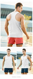 Men’s Quick Dry Sports Vest – Sleeveless Running, Training & Basketball Fitness Top thumbnail 31
