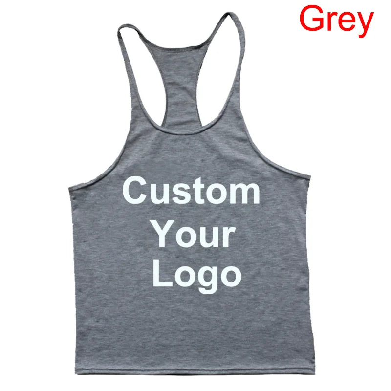 Men’s Gym Workout Bodybuilding Tank Top Y-Back Lightweight Muscle Fit Stringer Vest