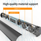 TV Car Sound Bar – Wired & Wireless Bluetooth Home Surround SoundBar for PC, Theater, TV, and Computer thumbnail 5