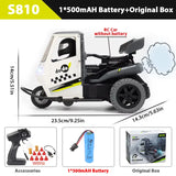 ZWN S810 Three-Wheel RC Car with Lights and Spray – 2.4G High-Speed Electric Remote Control Motorcycle Toy for Kids thumbnail 25