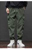 Men’s Casual Elastic Waist Jogger Pants – Spring & Autumn Stretch Straight Fit with Drawstring and Pockets thumbnail 17