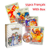 Pokemon VMAX & GX Gold Foil Flash Cards – Pikachu, Charizard, Multilingual Game Battle Collection thumbnail 24