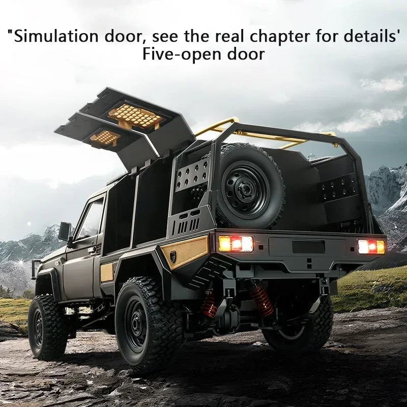 MN MODEL 1:12 RC Toyota Land Cruiser LC79 Rock Crawler MN82S Off-Road Pickup Truck