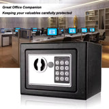 Electronic Digital Keypad Lock Safe – All Steel Security Box for Home & Office thumbnail 4