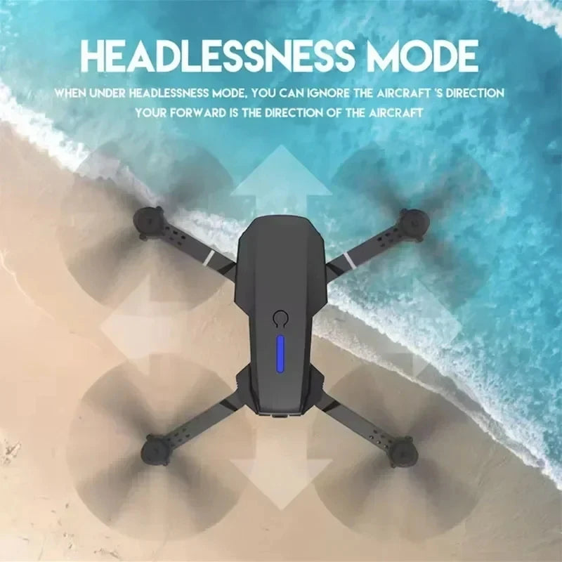 Professional E88 Pro 4K HD Camera Drone WiFi FPV Foldable RC Quadcopter Helicopter for Kids and Adults