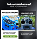 Customised Remote-Controlled All-Terrain Lawn Mower Robot – Self-Propelled Zero-Turn Petrol Mower thumbnail 14