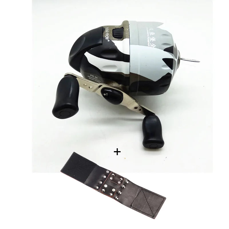 Slingshot Fishing Reel with 7# Nylon Line for Lake, River & Pond Fishing