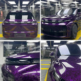 300cm High Gloss Forged Carbon Fiber Vinyl Wrap Film – Black, Gold, Silver, Red – 30/50cm Width PVC Car Hood Adhesive Sticker thumbnail 19